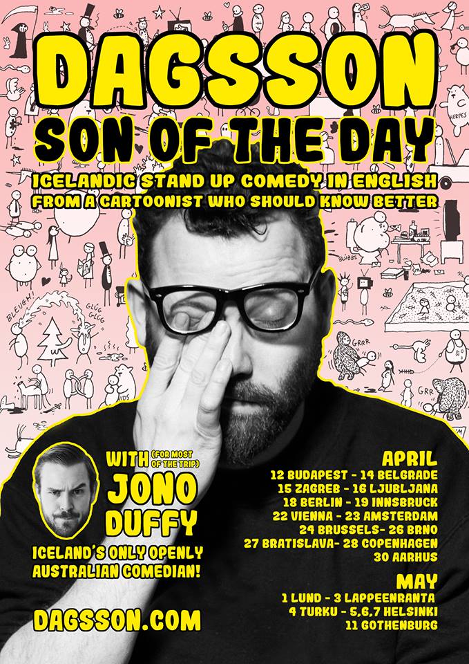 Son of the Day - Stand up tour Europe