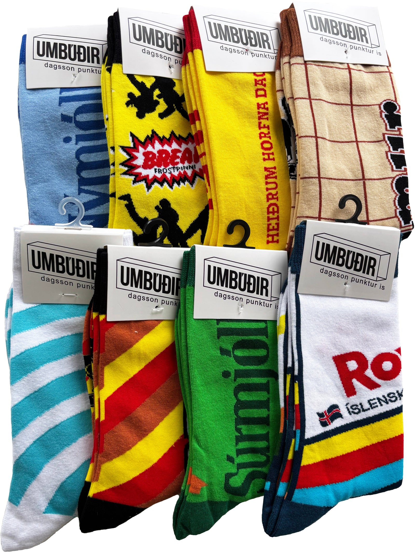 Umbúðasokkar 8 í pakka