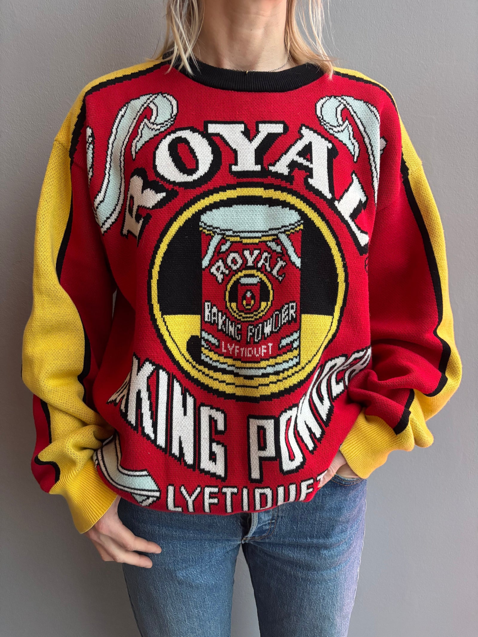 Royal lyftiduft - knitted sweater