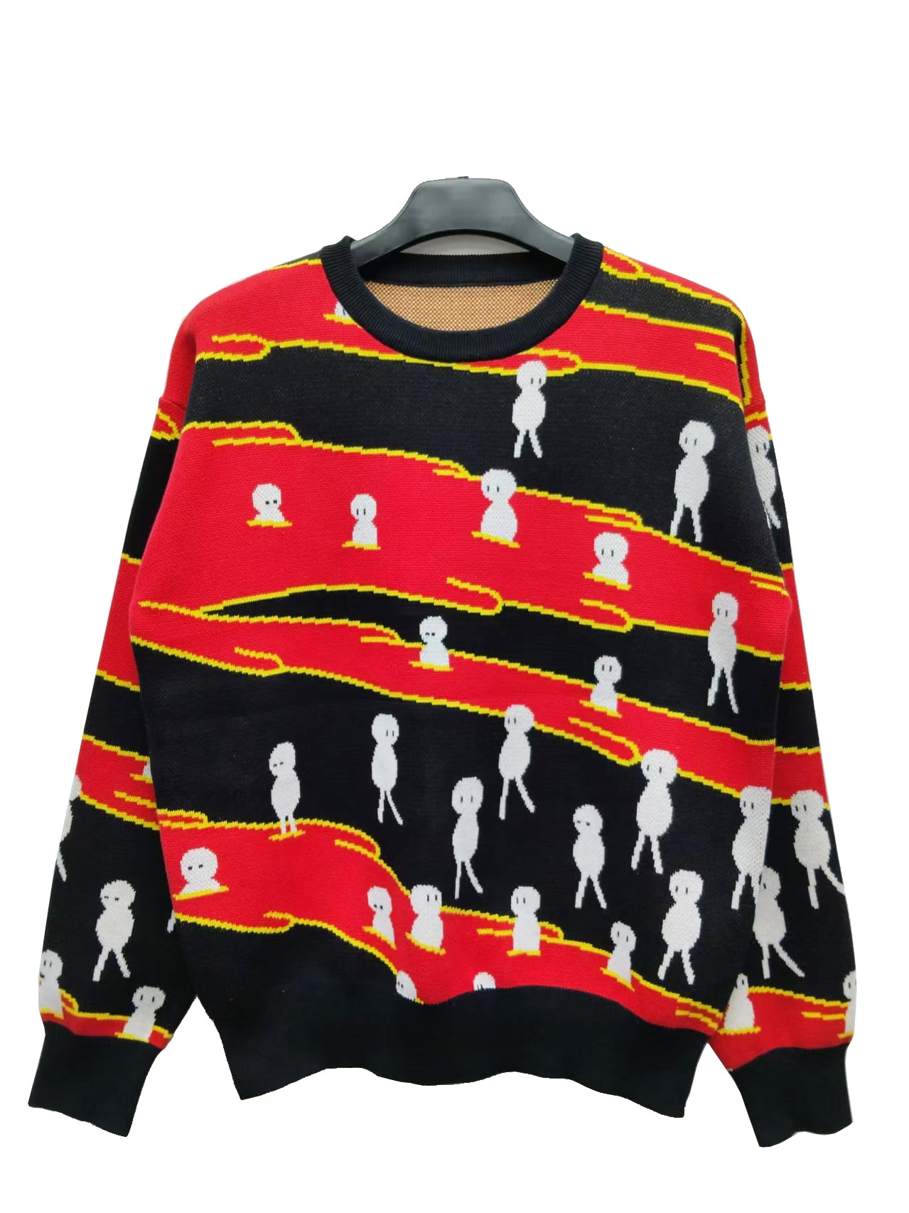 No swimming in the Lava - knitted sweater