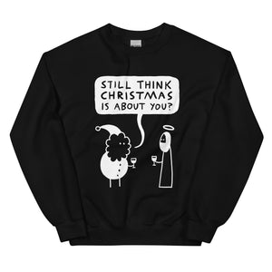 Santa vs. Jesus - sweater