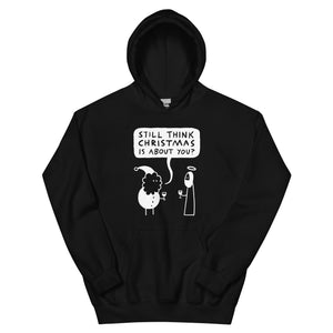 Santa vs. Jesus - hoodie