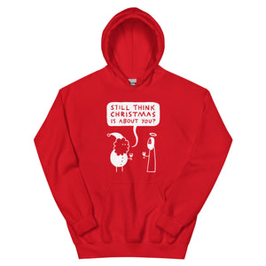 Santa vs. Jesus - hoodie