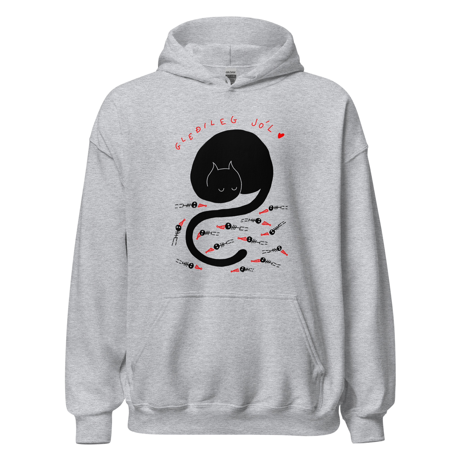 Jólakötturinn - hoodie