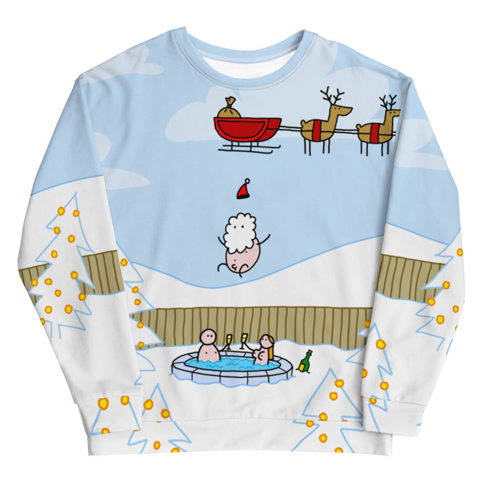 Santa Bubbles - sweater