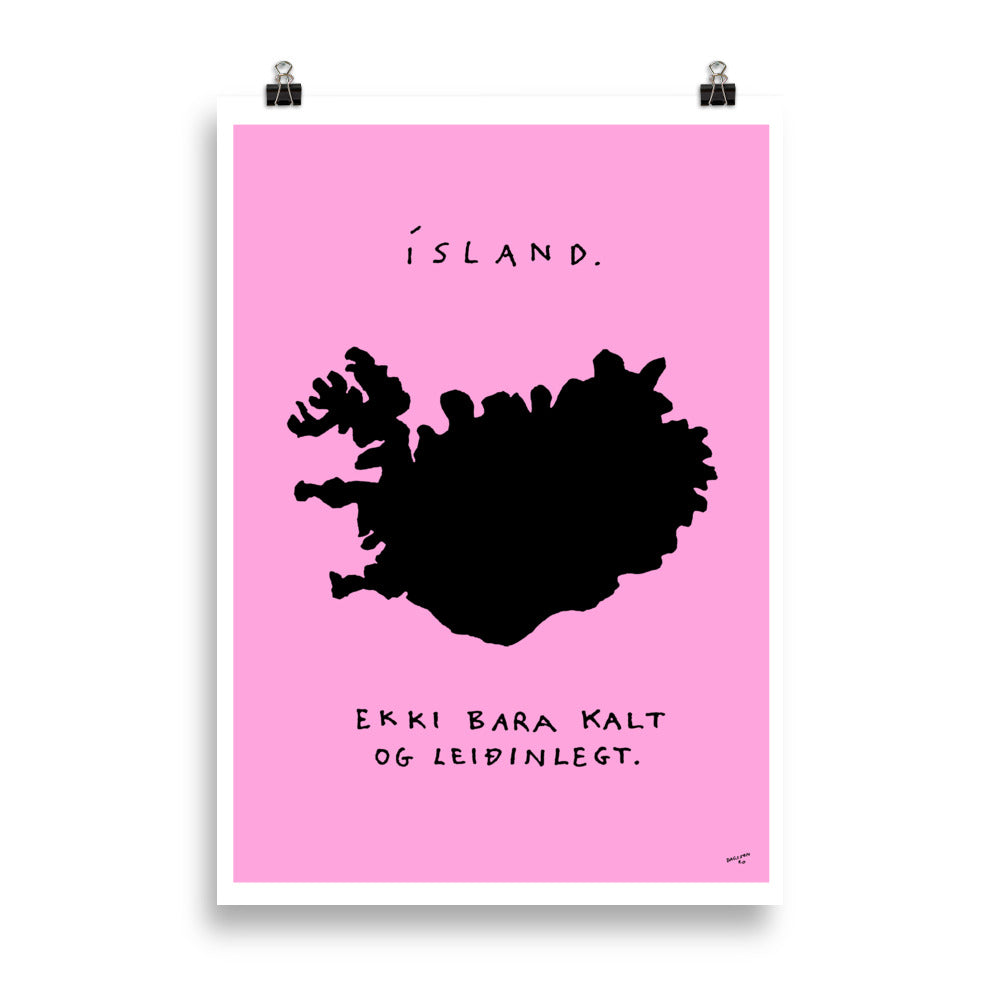 Ísland ekki bara kalt og leiðinlegt