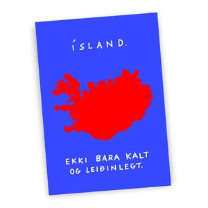 Ísland - print