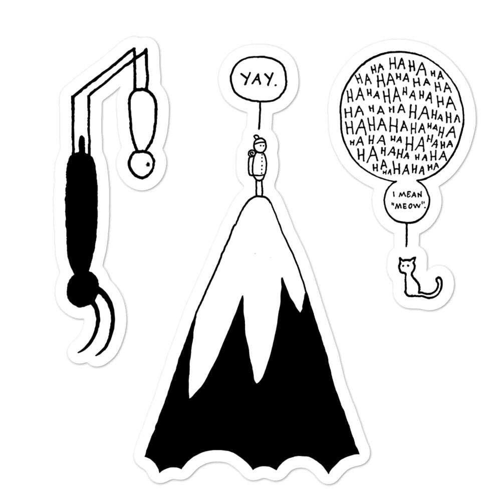 SatanCatMountain stickers