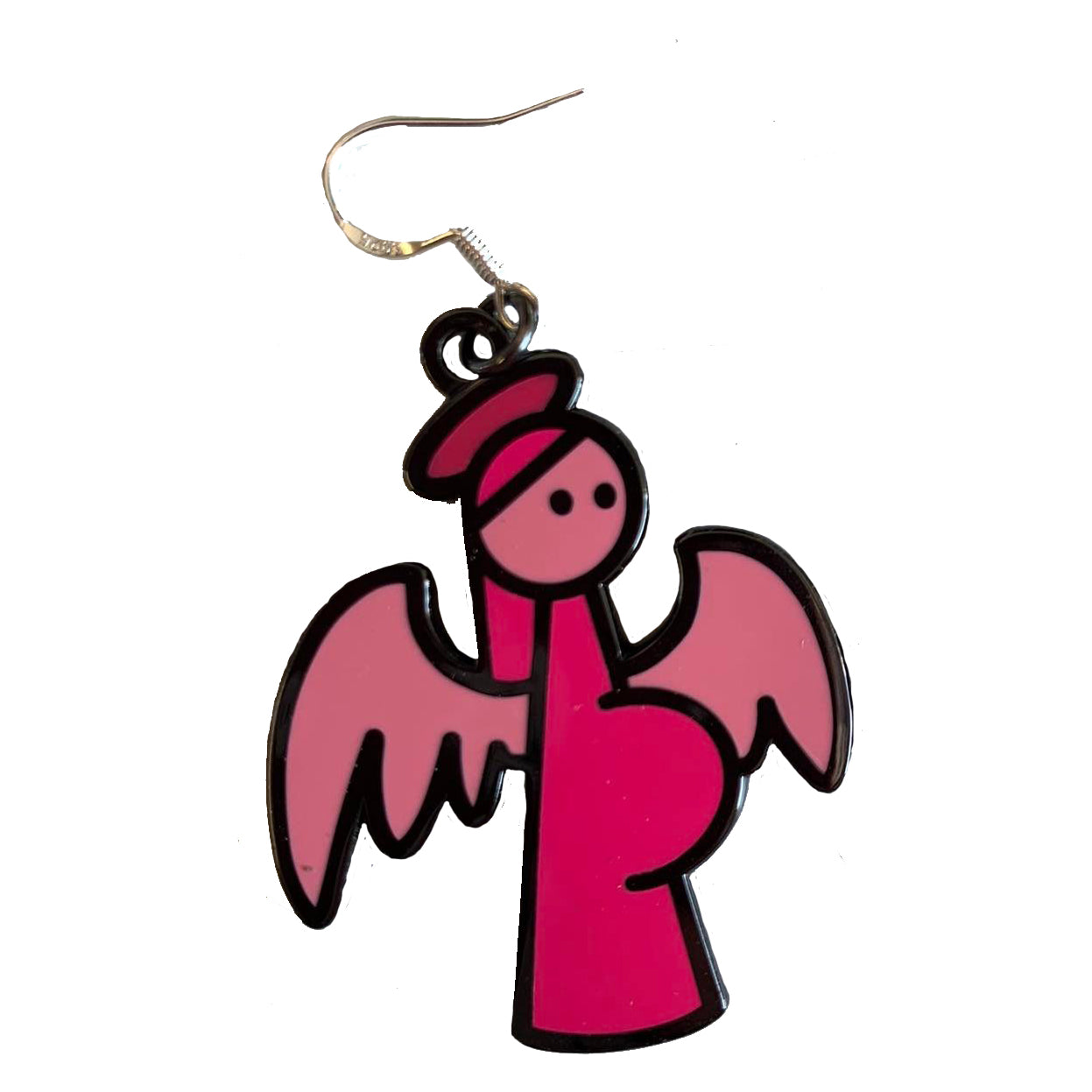 Pregnant Angel Earrings