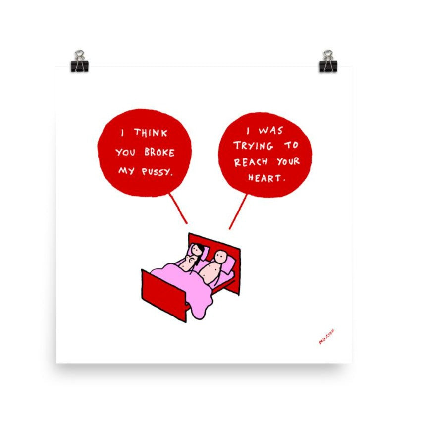 I Think You Broke My Pussy