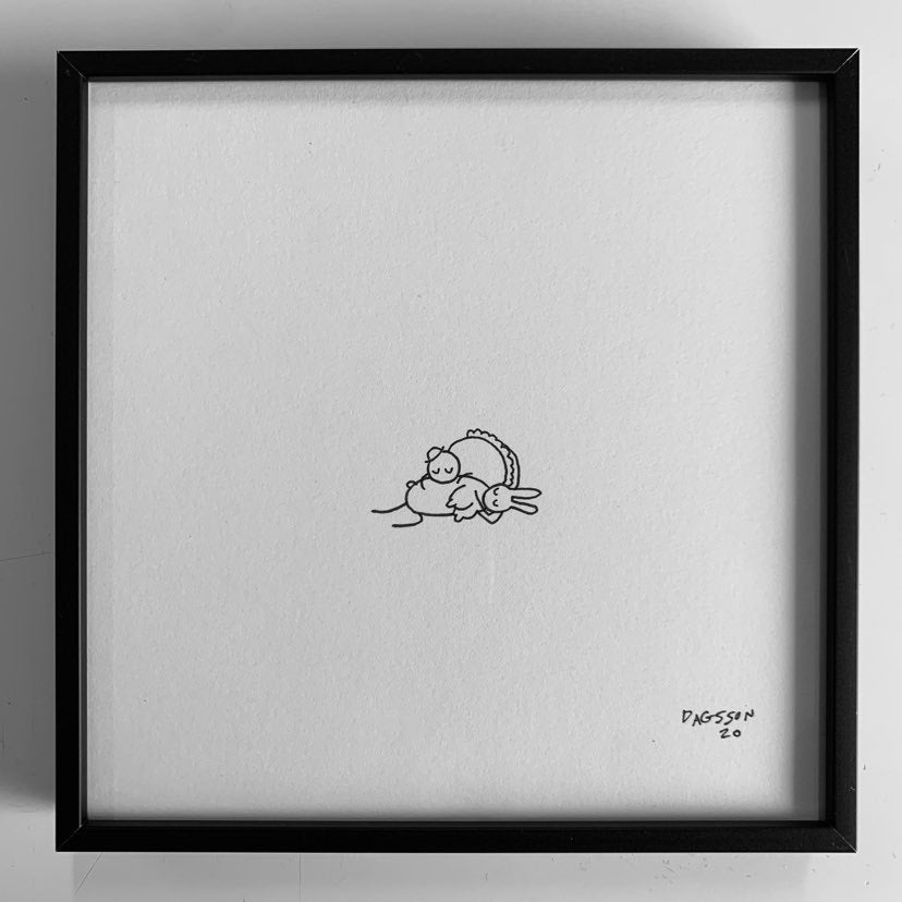 Tiny Dancer cuddles Booby Bunny