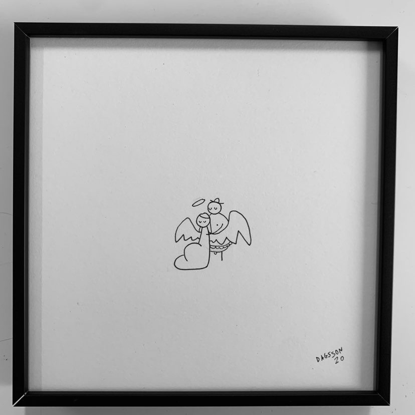 Tiny Dancer cuddles Pregnant Angel