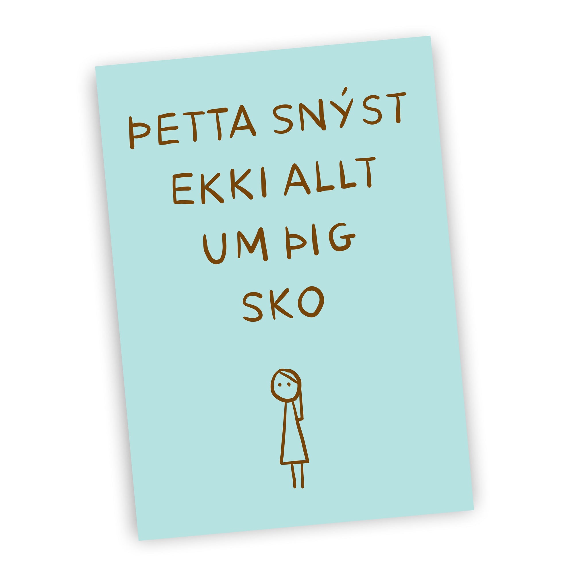 Snýst ekki allt um þig