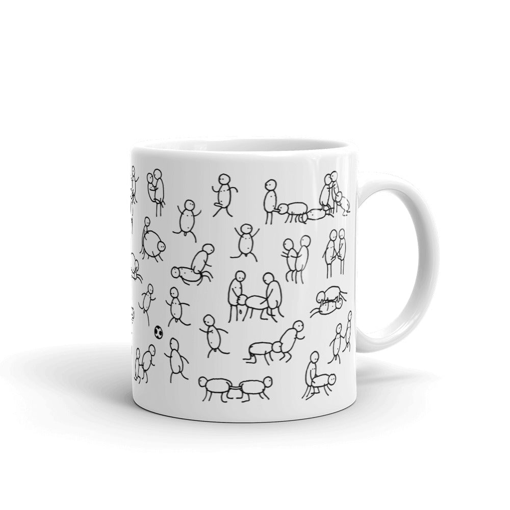 White glossy mug - Lucky Lady - Lure Outdoors