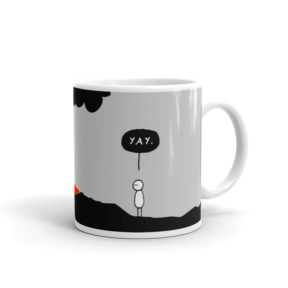 White glossy mug - Lucky Lady - Lure Outdoors